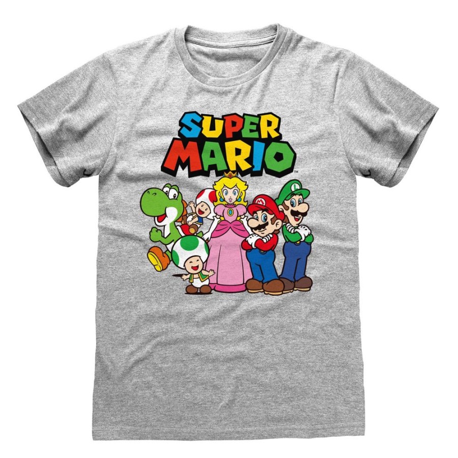 SUPER MARIO | Super Mario - Vintage Group - T-Shirt Unisex (M)