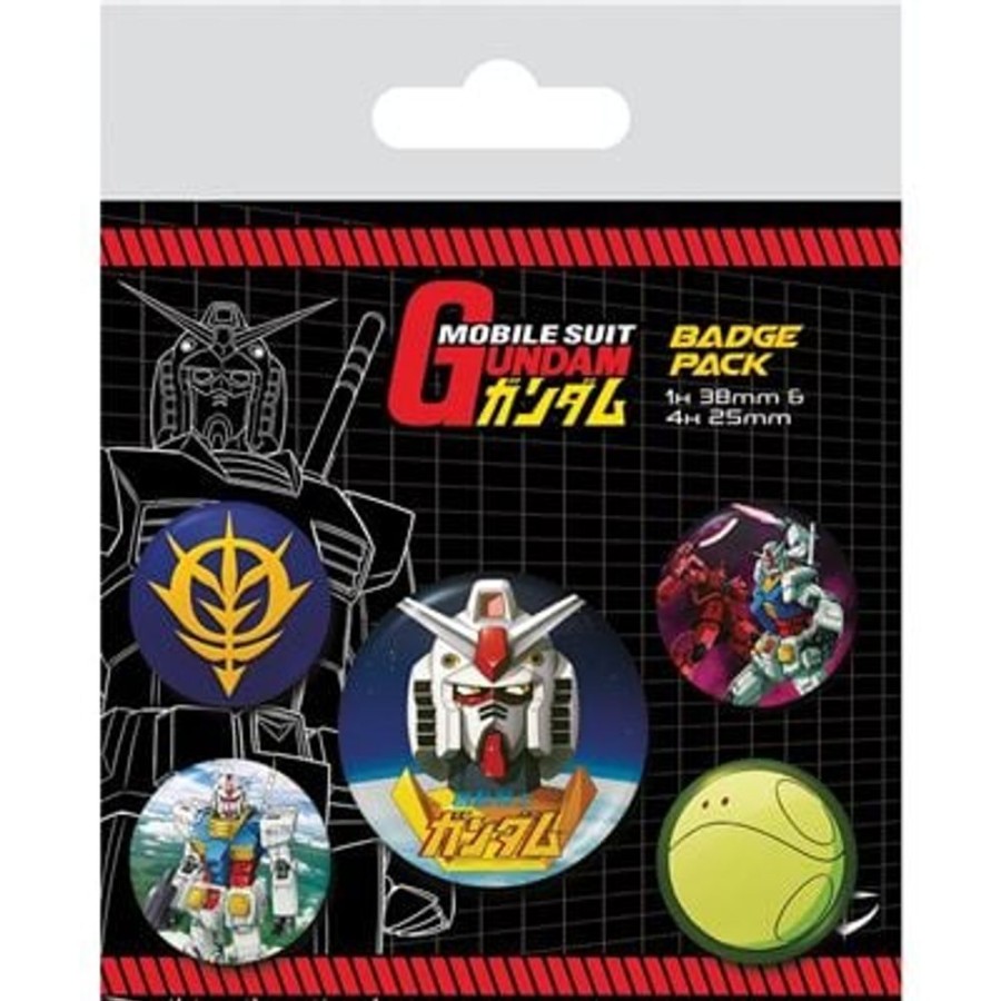 Pyramid | Gundam - Intergalactic - Pack 5 Badges