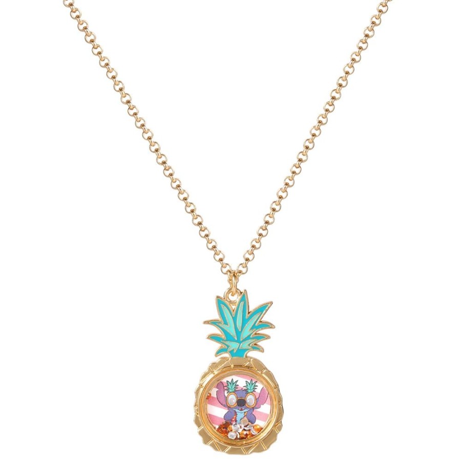 Peershardy | Stitch - Ananas - Collier + Pendentif 16Mm