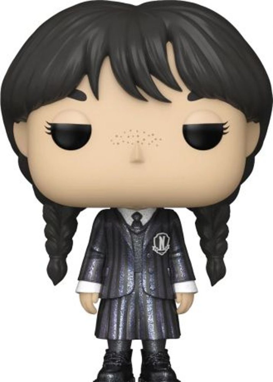 Funko | Mercredi - Pop Tv N° 1311 - Mercredi Addams (Metallic Effect)