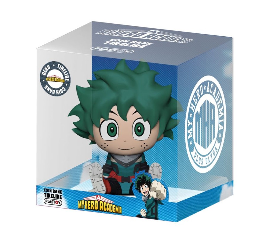 Plastoy | My Hero Academia - Tirelire - Izuku Midoriya Deku - 16Cm