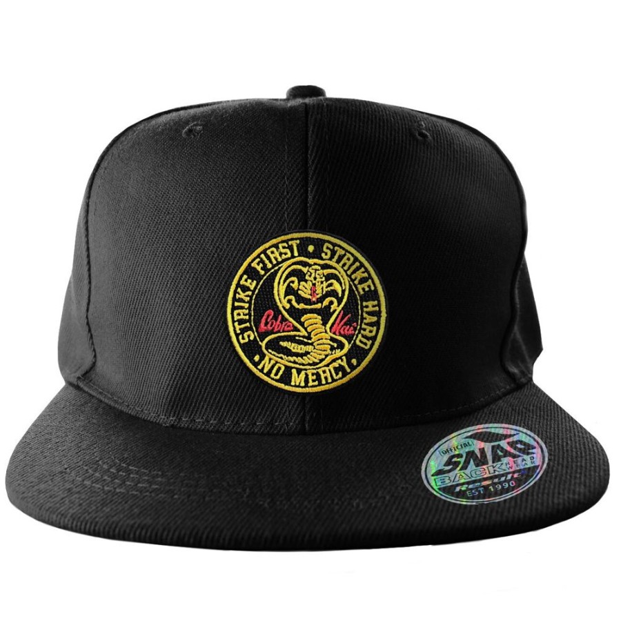 H.O. | Cobra Kai - Patch - Casquette Standard Snapback Noir