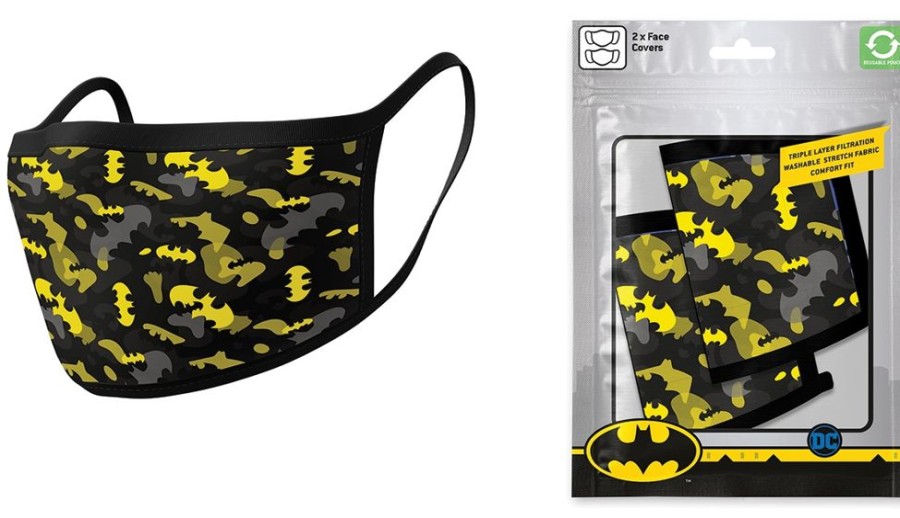 Pyramid | Dc Comics - Batman Camo Yellow - Set De 2 Masques Visage