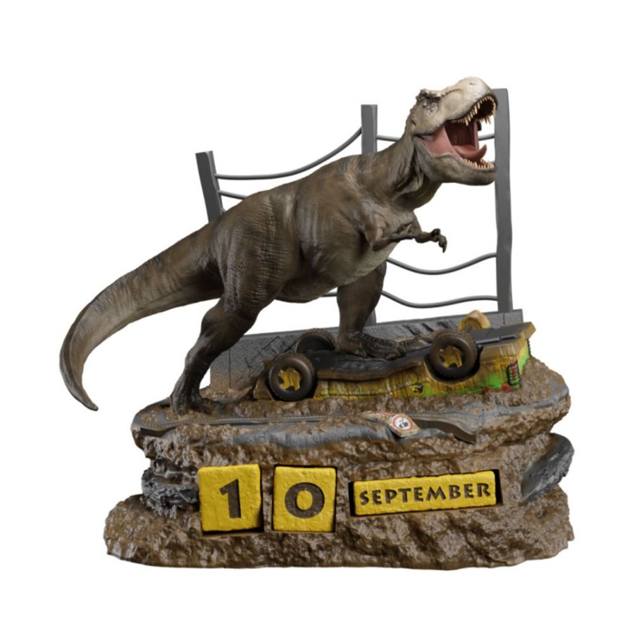 Grupo Erik | Jurassic Park - Calendrier Perpetuel 3D En Resine