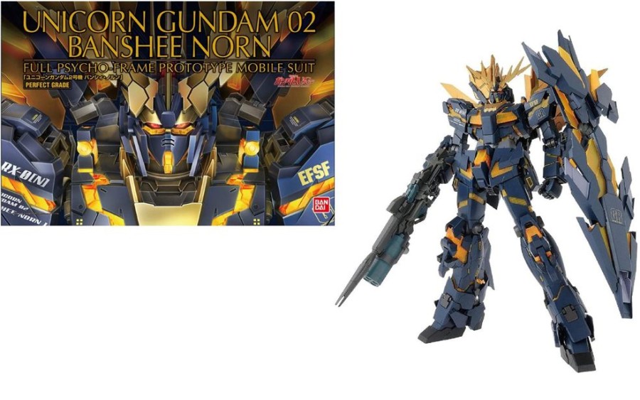 Bandai Model Kit | Gundam - Model Kit - Perfect Grade - Unicorn Banshee Norm 1/60