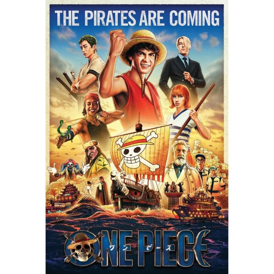 Pyramid | One Piece Live Action - Pirates Incoming - Poster 61 X 91Cm