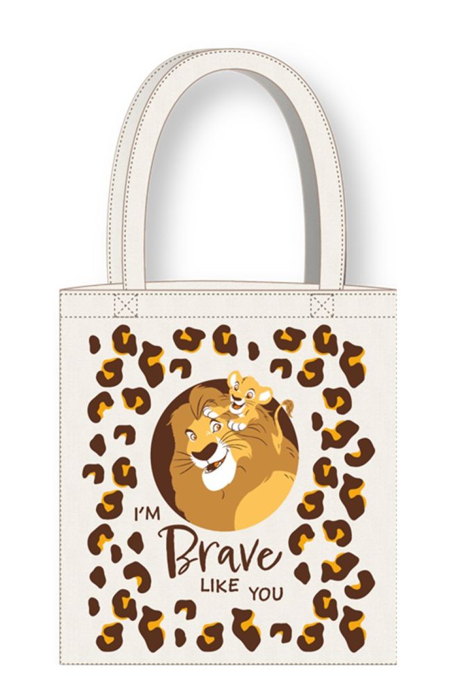 Cerda | Disney - Roi Lion - Mufasa & Simba - Tote Bag 36X39Cm