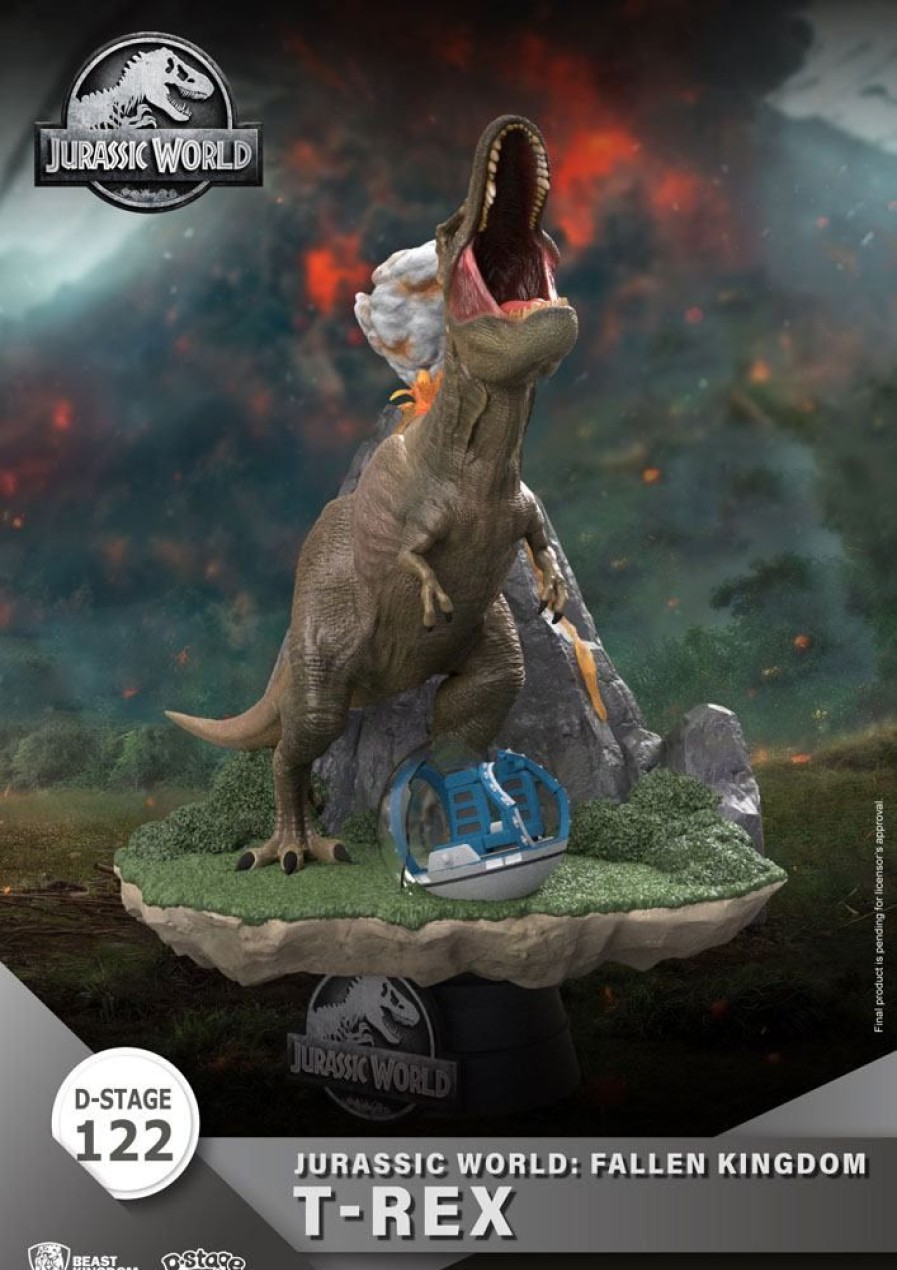 Beast Kingdom | Jurassic World Fallen Kingdom - T-Rex - Diorama D-Stage 13Cm