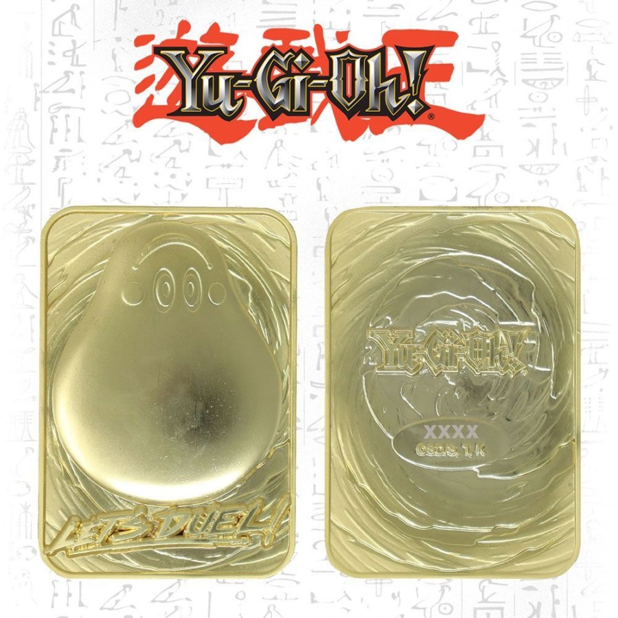 Fanattik | Yu-Gi-Oh! - Marshmallon - Carte En Metal Plaque Or Collector