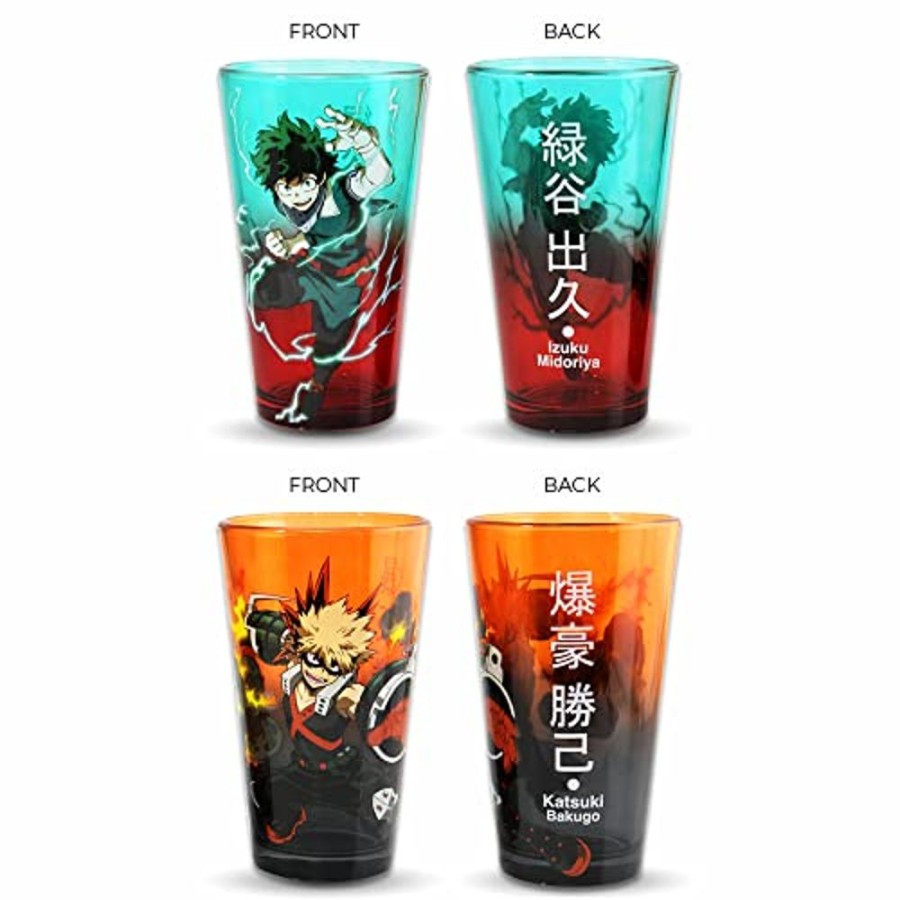 Just Funky | My Hero Academia - Izuku & Bakugo - Pack De 2 Verres 450Ml