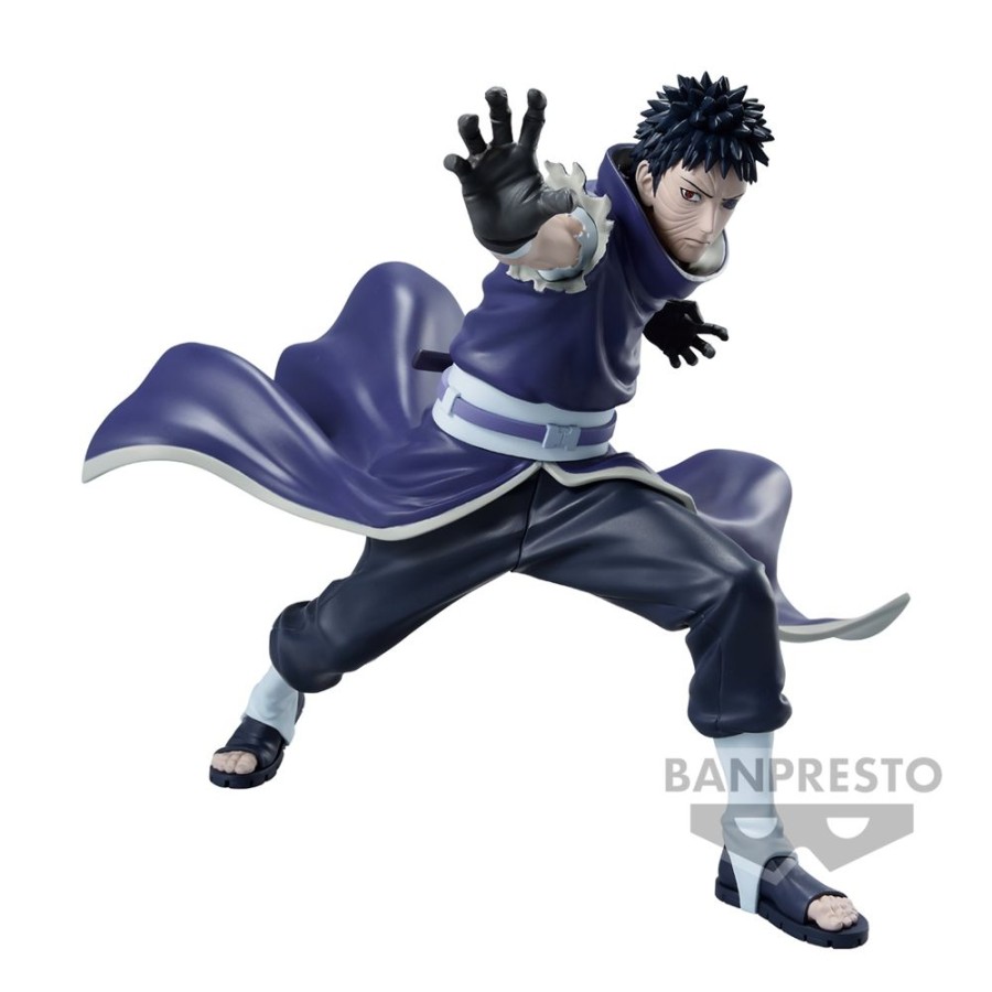 Banpresto | Naruto Shippuden - Uchiha Obito - Figurine Vibration Stars 15Cm