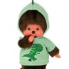 Bandai Red | Monchhichi - Dinosaure - Peluche 20Cm