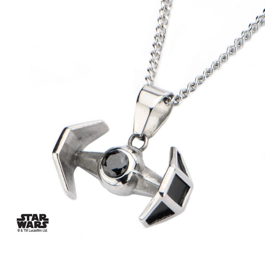 S1 Studio | Star Wars - Stainless Steel Tie Fighter Pendant