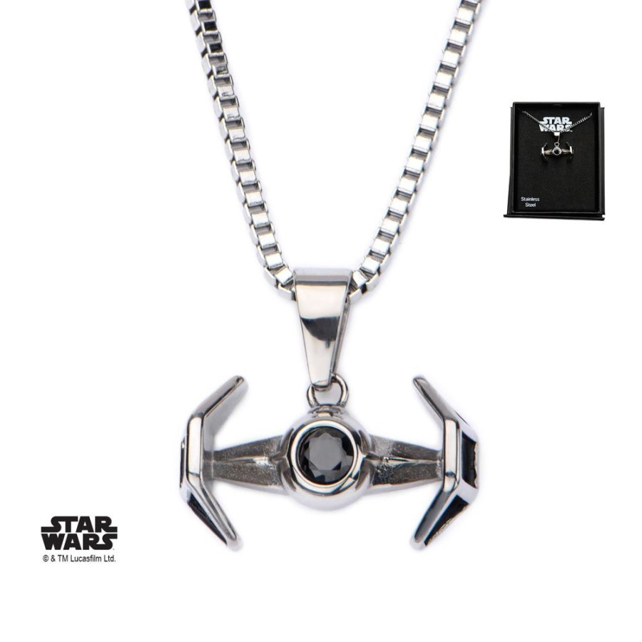 S1 Studio | Star Wars - Stainless Steel Tie Fighter Pendant