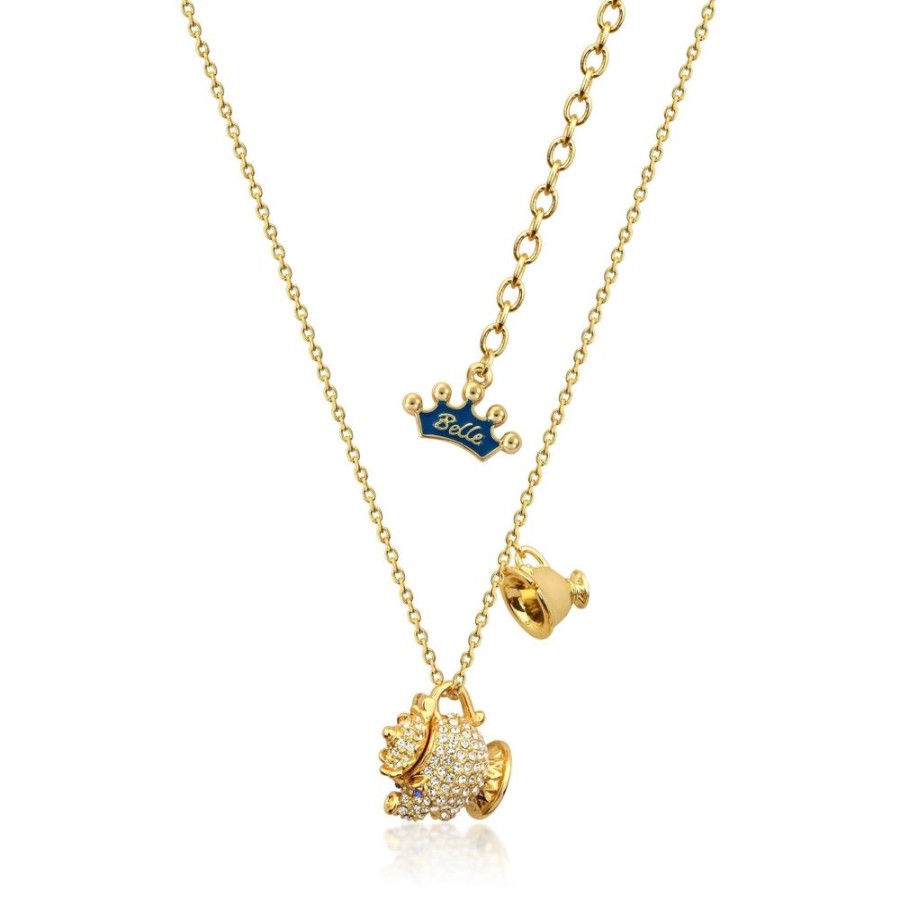 Couture Kingdom | Beauty & The Beast - Mrs Potts Necklace 'Gold Plated'