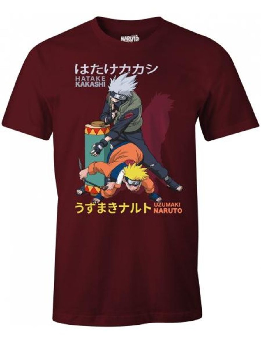 Cotton Division | Naruto - Kakashi & Naruto - T-Shirt Homme (Xl)