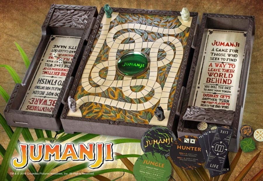 Noble Collection | Jumanji - Replique De Collection Du Plateau De Jeu Jumanji 'Only Uk'