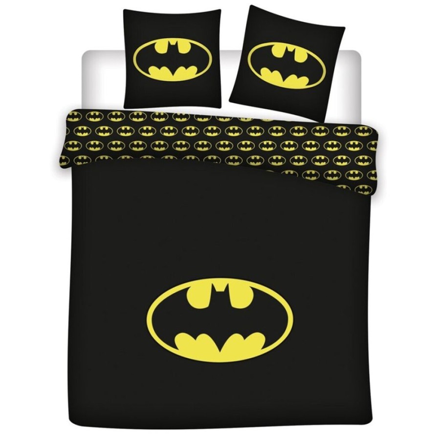 AyMax | Batman - Parure De Lit 240X220 - '100% Microfibre'