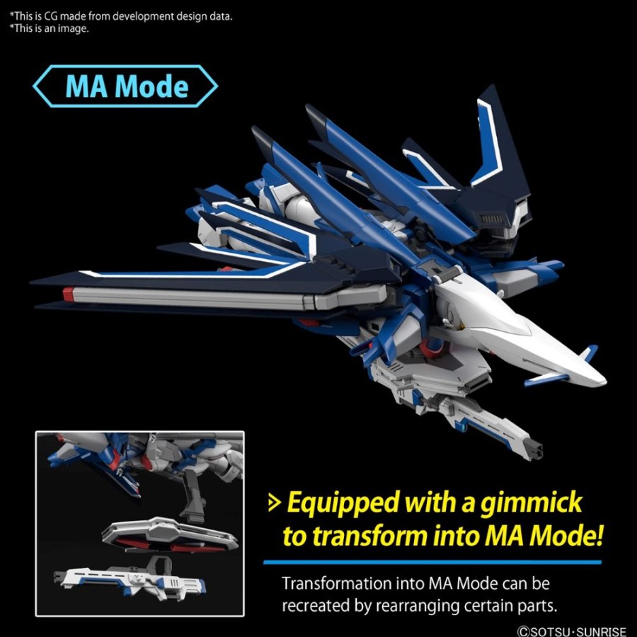 Bandai Model Kit | Gundam - Hg 1/144 Rising Freedom Gundam - Model Kit