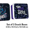 HMB | La Petite Sirene - Ursula - Set De 3 Boites A Snack