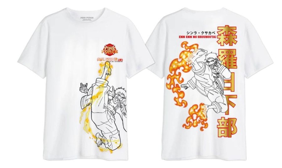 Cotton Division | Fire Force - Enn Enn No Shobutai - T-Shirt Oversize Homme (Xs)