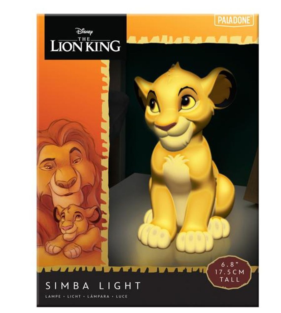 Paladone | Le Roi Lion - Simba - Lampe 3D 17.5Cm