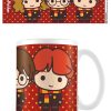 Pyramid | Harry Potter - Mug - 300 Ml - Kawaii Harry Ron Hermione