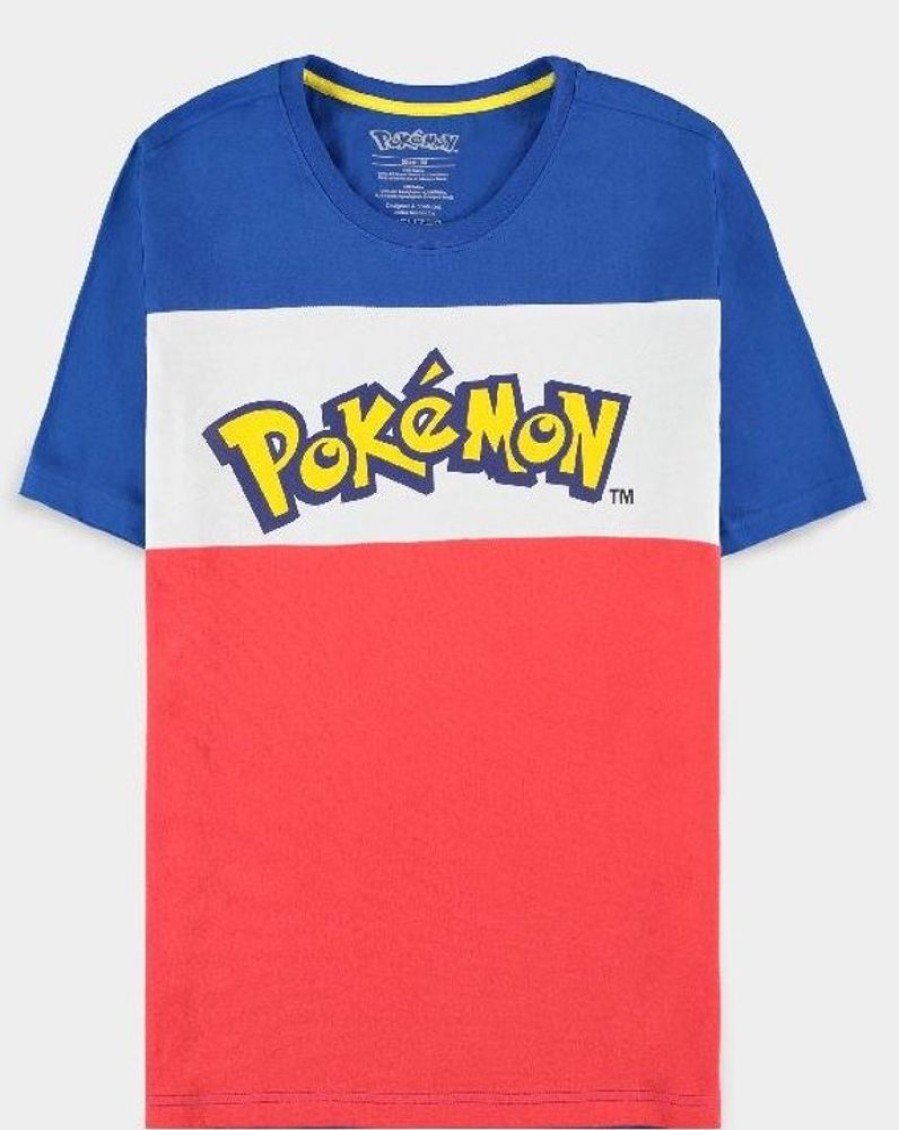 Difuzed | Pokemon - Colour Block - T-Shirt Homme (Xl)