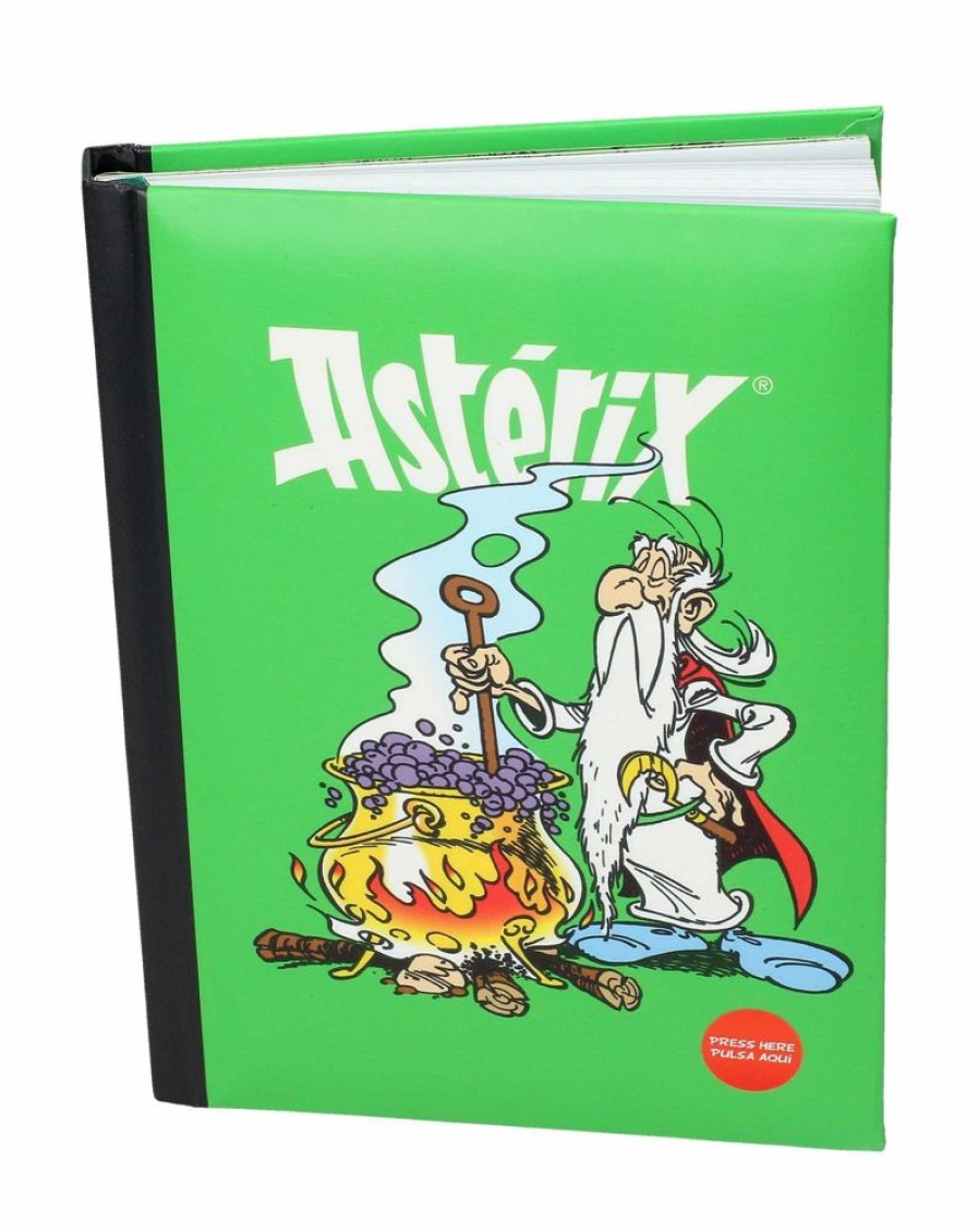 SD Toys | Asterix - Panoramix Chaudron - Cahier Lumineux "15X25X3Cm"