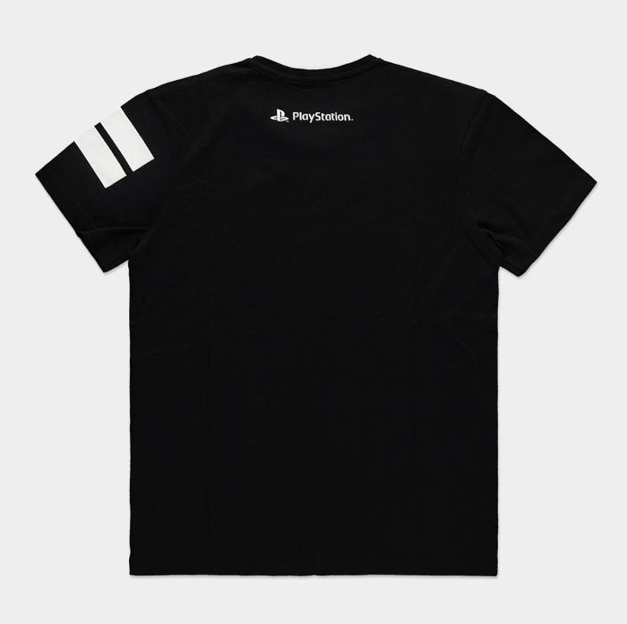 Difuzed | Playstation - Black & White Logo - T-Shirt Homme (S)