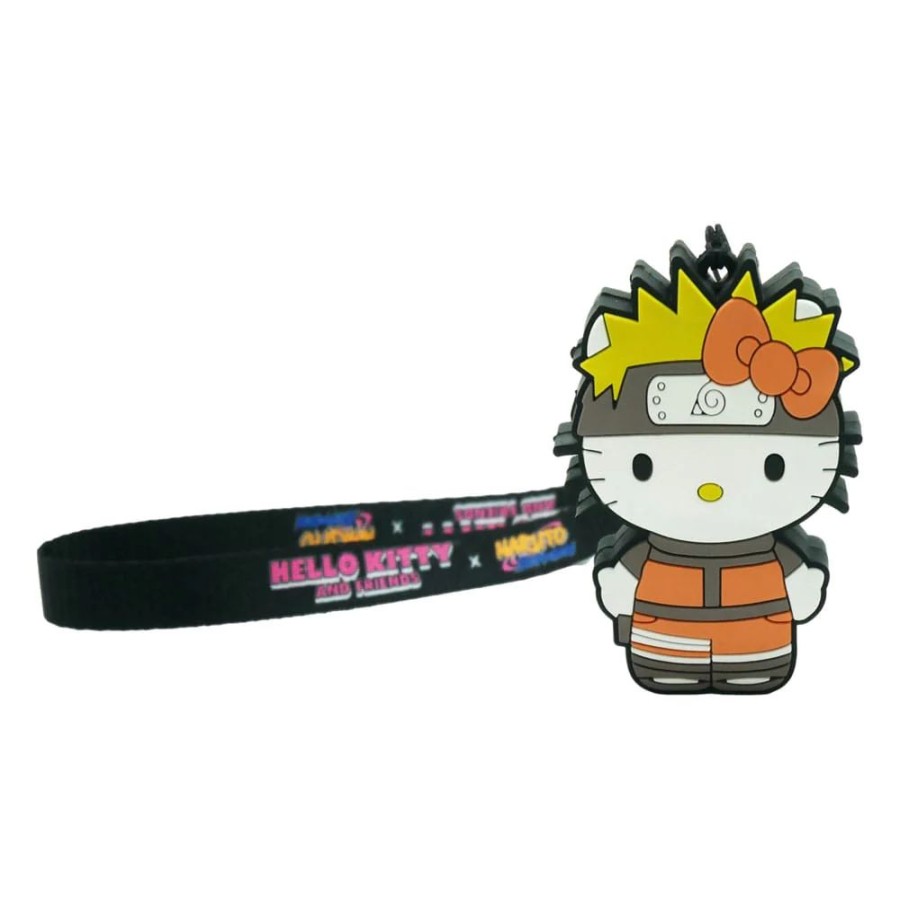 Teknofun | Naruto X Hello Kitty - Porte-Cles Pvc - 6Cm