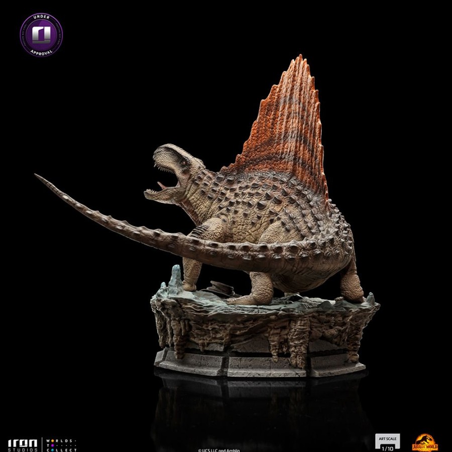 Iron Studios | Jurassic World Dominion - Dimetrodon - Statuette Art Scale 1/10 19Cm