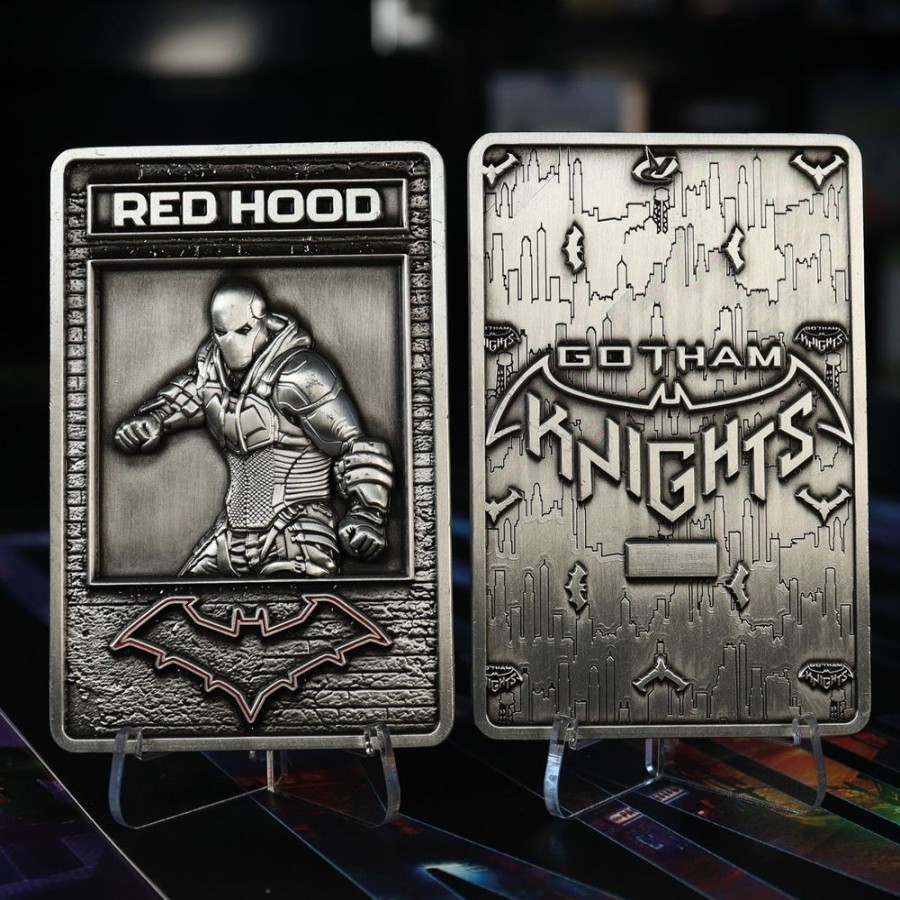 Fanattik | Gotham Knights - Reb Hood - Lingot En Metal Collection Limitee