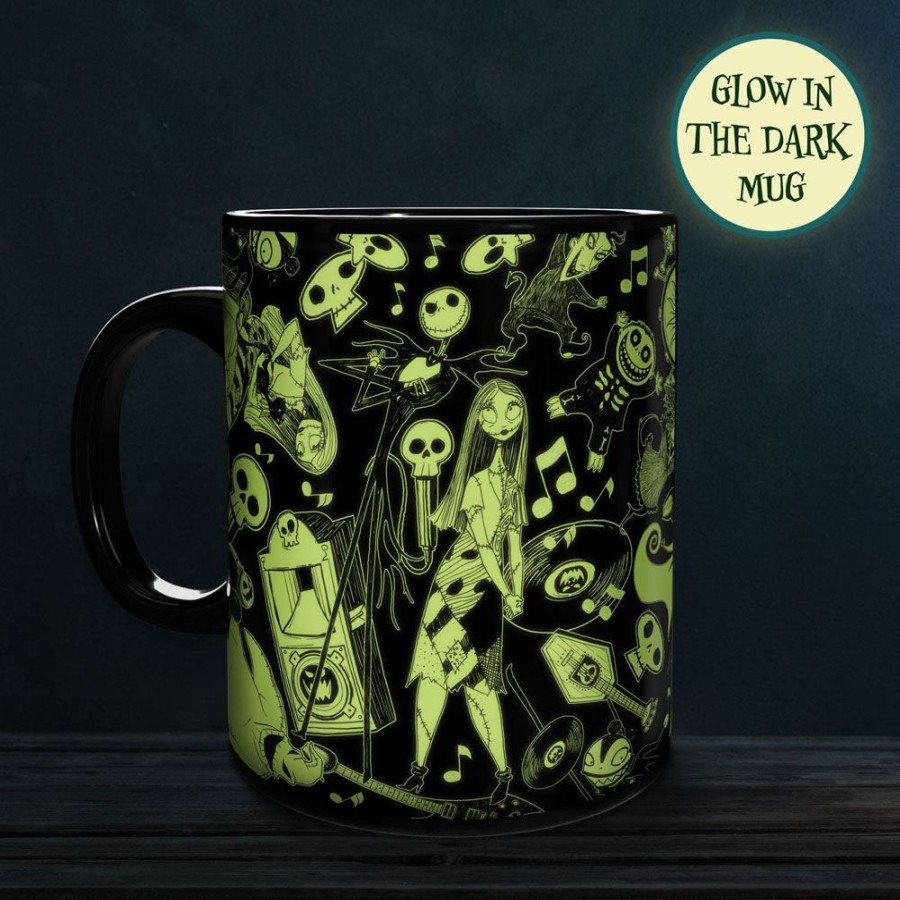 Paladone | L'Etrange Noel De Monsieur Jack - Mug Xl Shaped Glow In The Dark