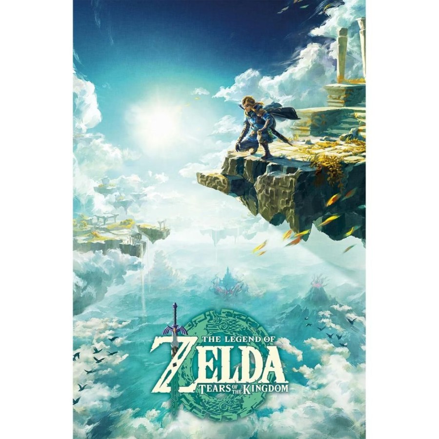 Pyramid | Tears Of The Kingdom - Ciel D'Hyrule - Poster 61 X 91Cm