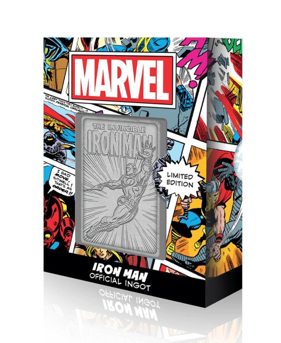 Fanattik | Marvel - Iron Man - Carte En Metal Collector