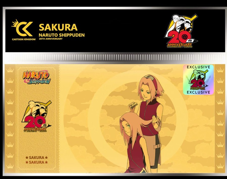 Cartoon Kingdom | Naruto Shippuden - Sakura - Golden Ticket 20Eme Anniversaire