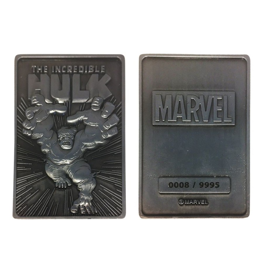 Fanattik | Marvel - The Hulk - Carte En Metal Collector