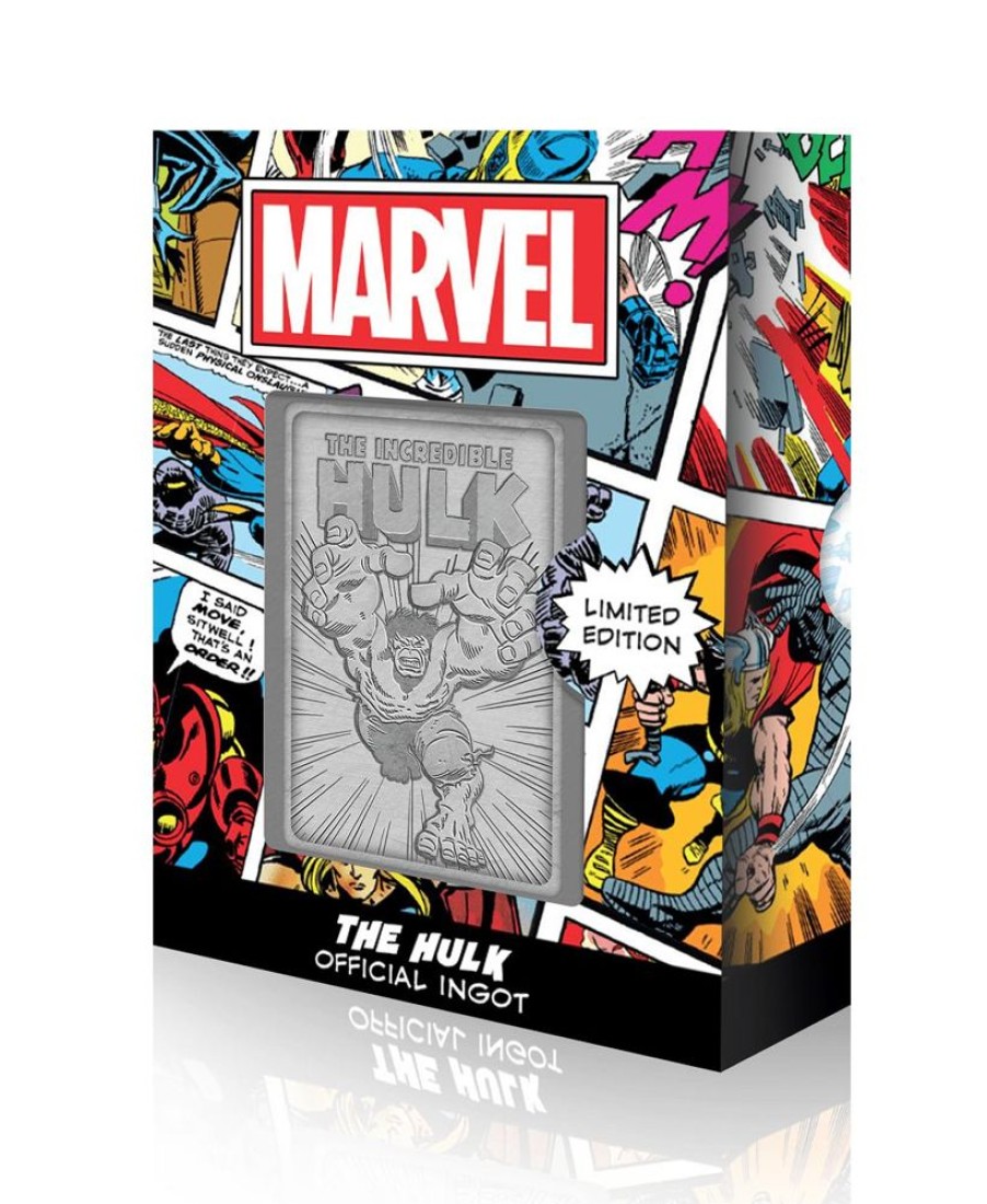 Fanattik | Marvel - The Hulk - Carte En Metal Collector