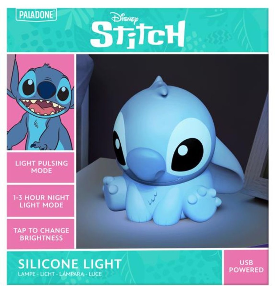 Paladone | Lilo & Stitch - Stitch - Lampe En Silicone Rechargeable 15Cm