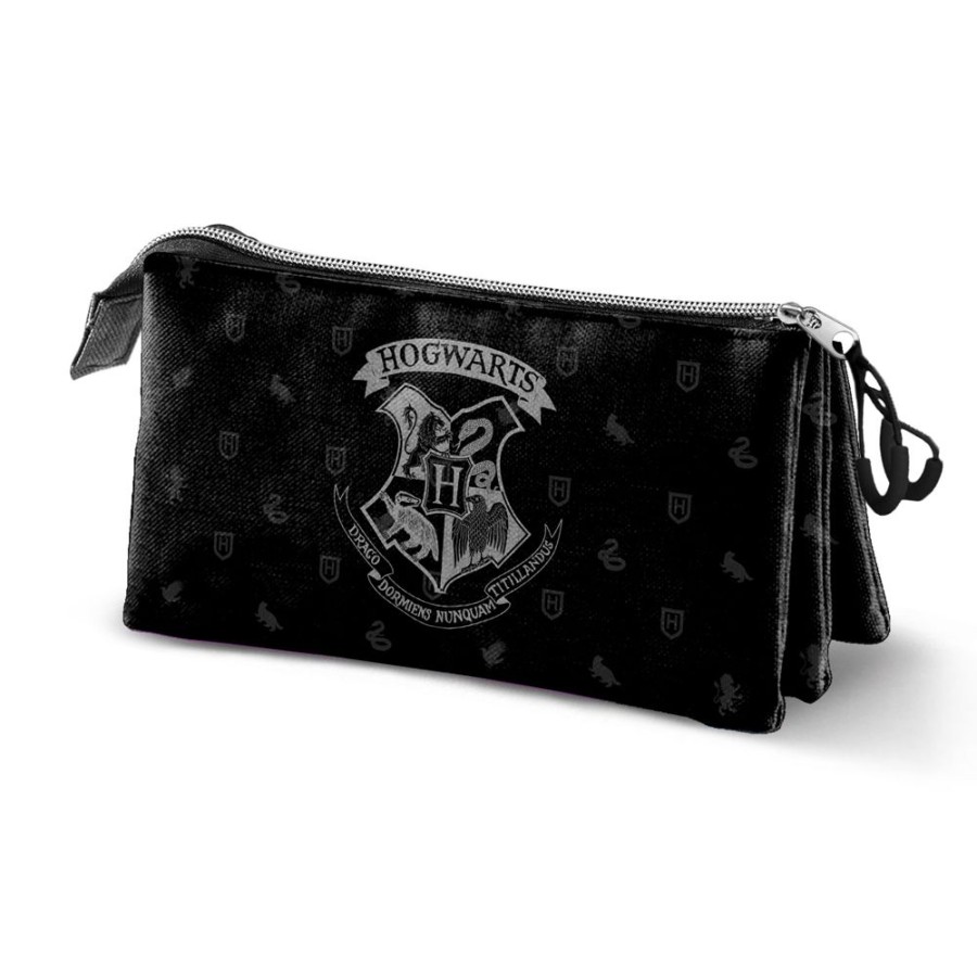 Karactermania | Harry Potter - Hogwarts - Trousse Triple '23X11X10Cm'