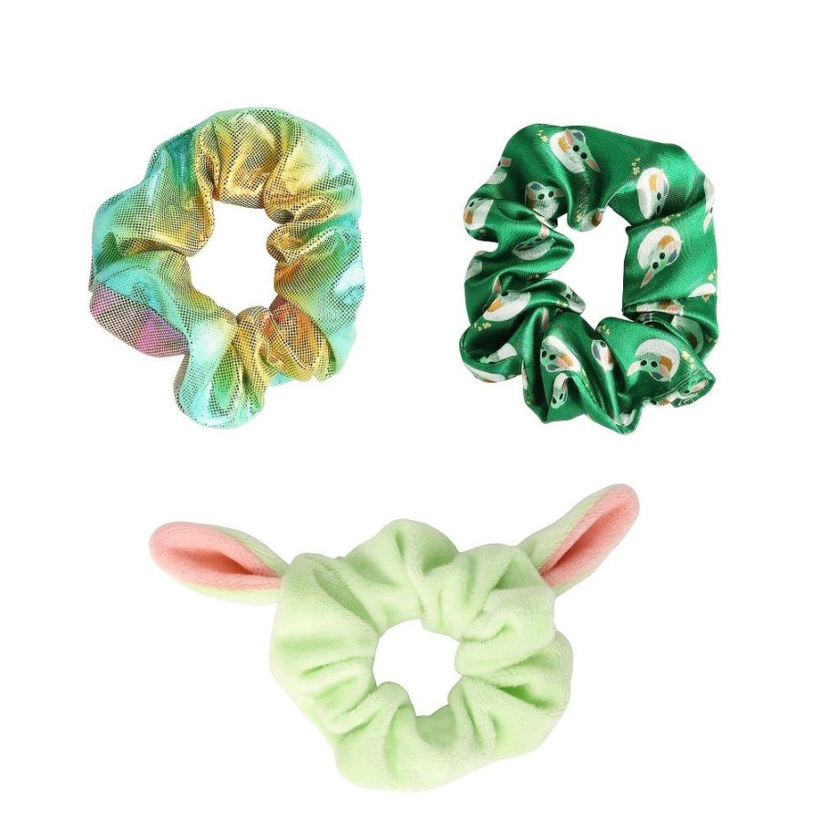 Peershardy | Grogu - Accessoires Cheveux "Chouchou" Soyeux - 3 Pc