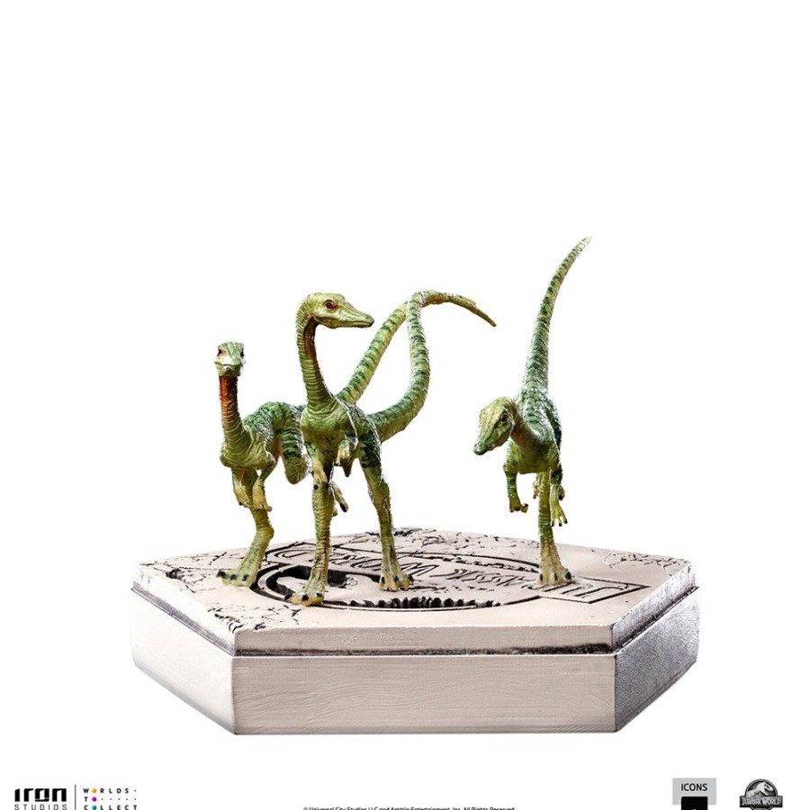 Iron Studios | Jurassic World - Compsognathus - Statuette Icons 4,5Cm