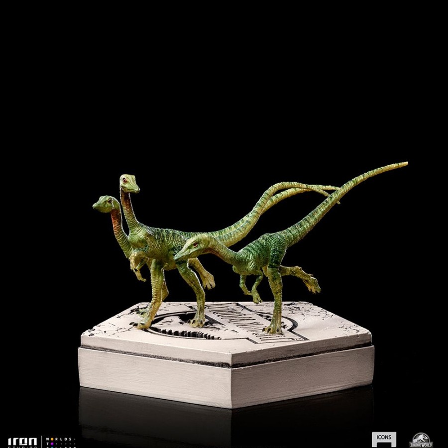 Iron Studios | Jurassic World - Compsognathus - Statuette Icons 4,5Cm