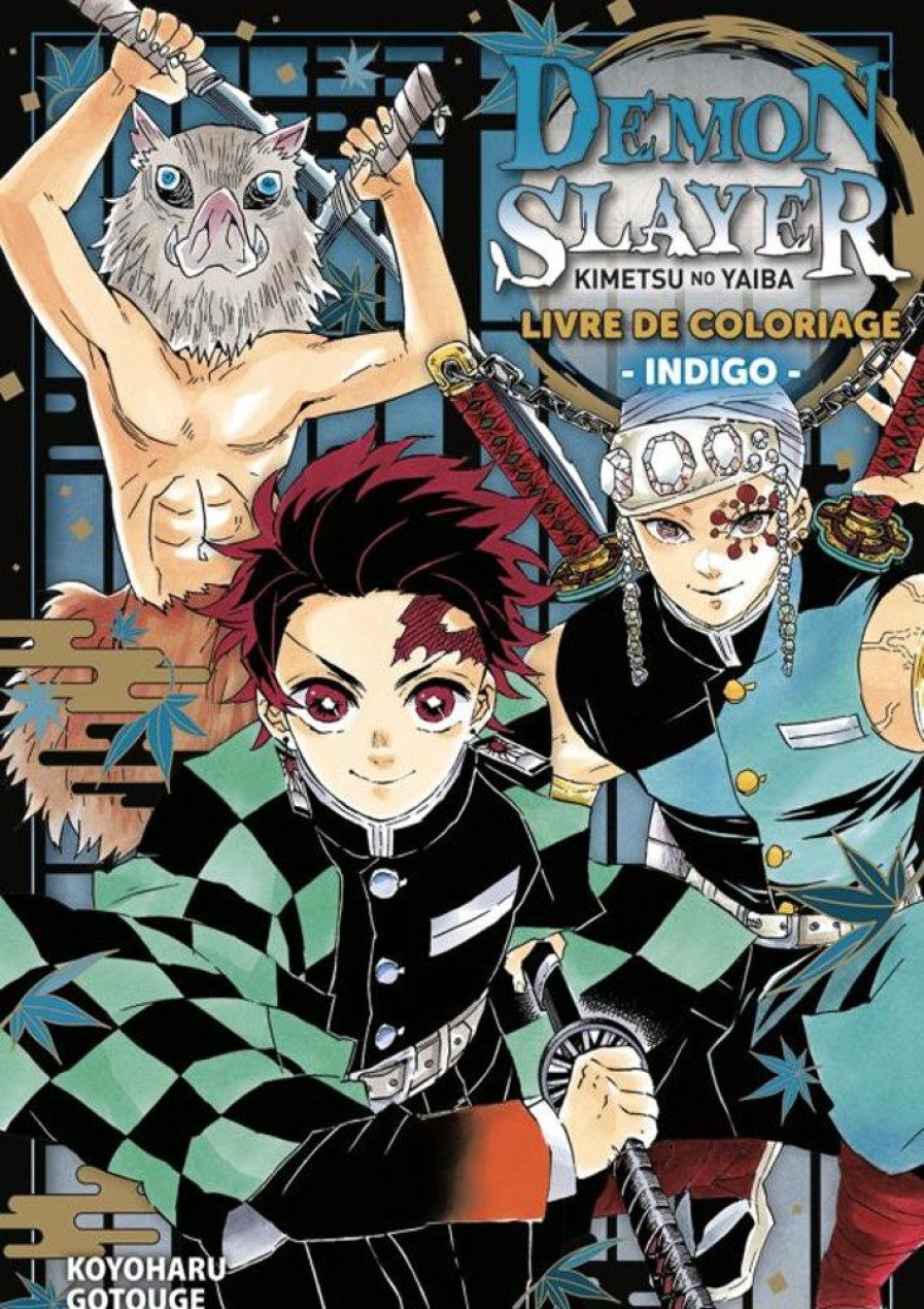 Panini Manga | Demon Slayer - Livre De Coloriage - Tome 4