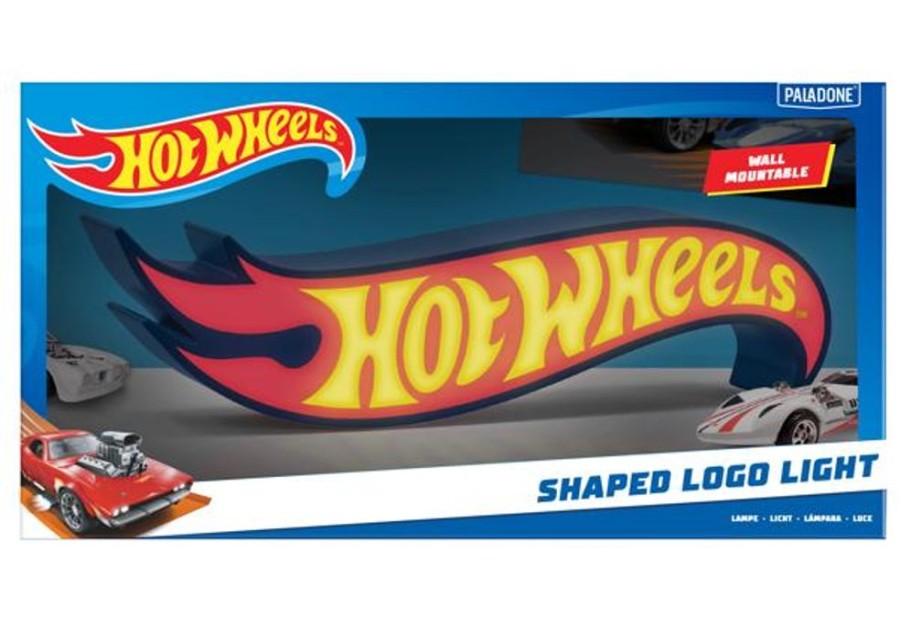 Paladone | Hot Wheels - Logo - Lampe Shaped 31.3Cm