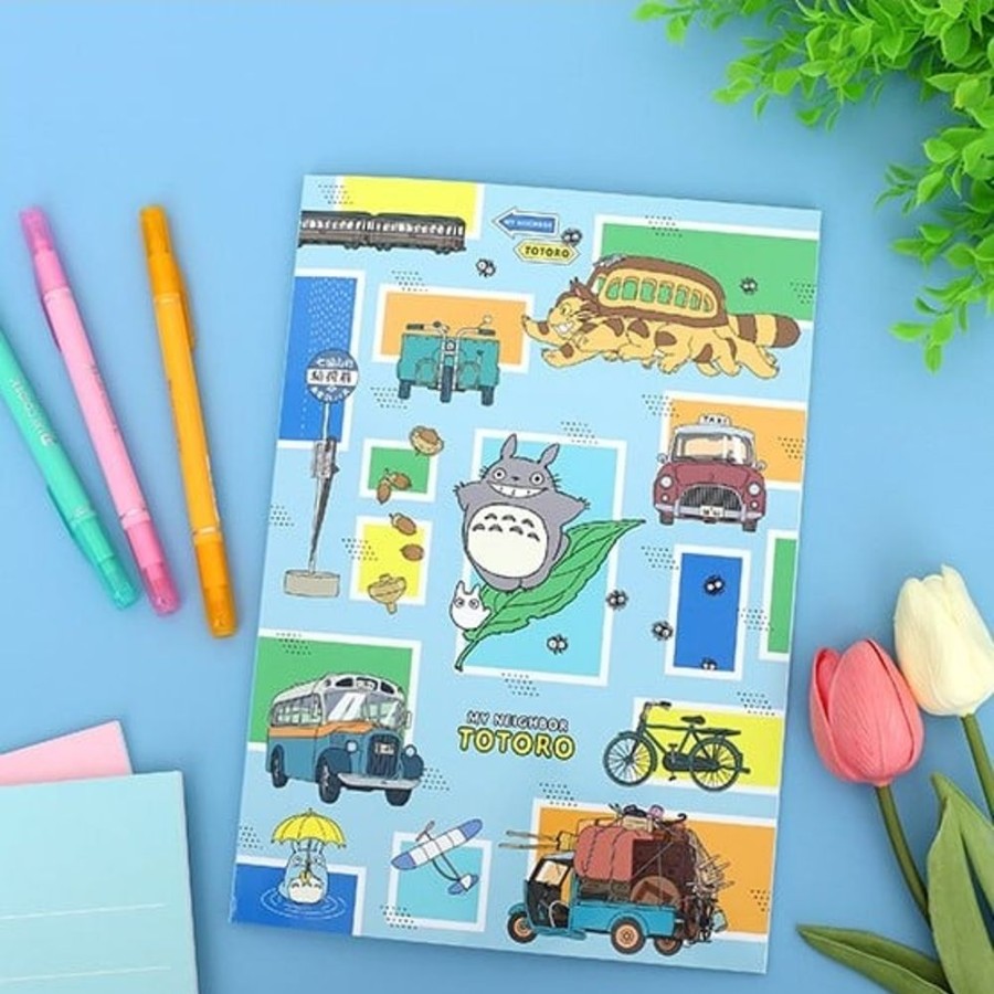 Benelic / Studio Ghibli | Mon Voisin Totoro - Vehicules - Carnet De Notes 18.2X25.7Cm 48P