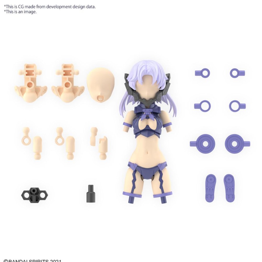 Bandai Model Kit | 30Ms - Option Parts Set 11 (Fang Costume) Color A - Model Kit