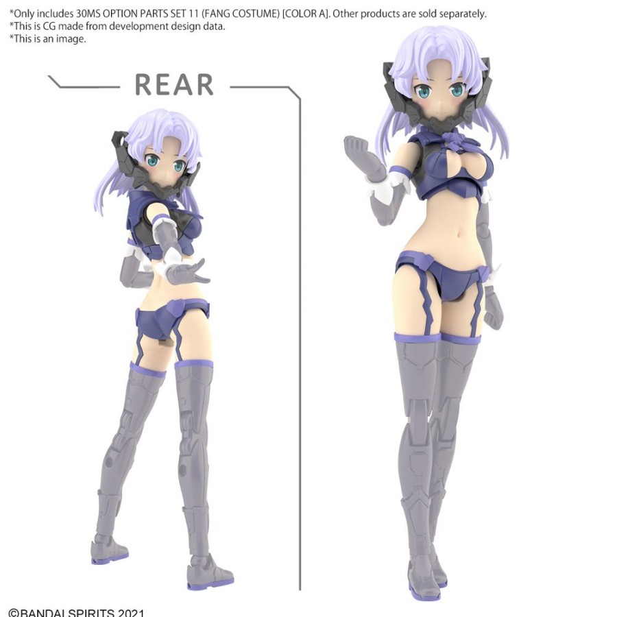 Bandai Model Kit | 30Ms - Option Parts Set 11 (Fang Costume) Color A - Model Kit