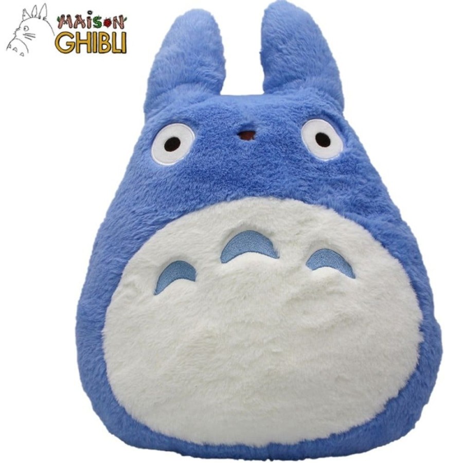 Benelic / Studio Ghibli | Mon Voisin Totoro - Totoro Bleu - Coussin Nakayoshi 42 X 32 X 11Cm